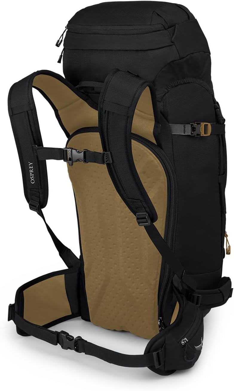 Osprey Soelden 42L Mens Ski and Snowboard Backpack, Black