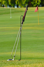 Stepkick Caddy By Bronwcyk - The World'S Premier Golf Club Stand. Watch Video. (Black)