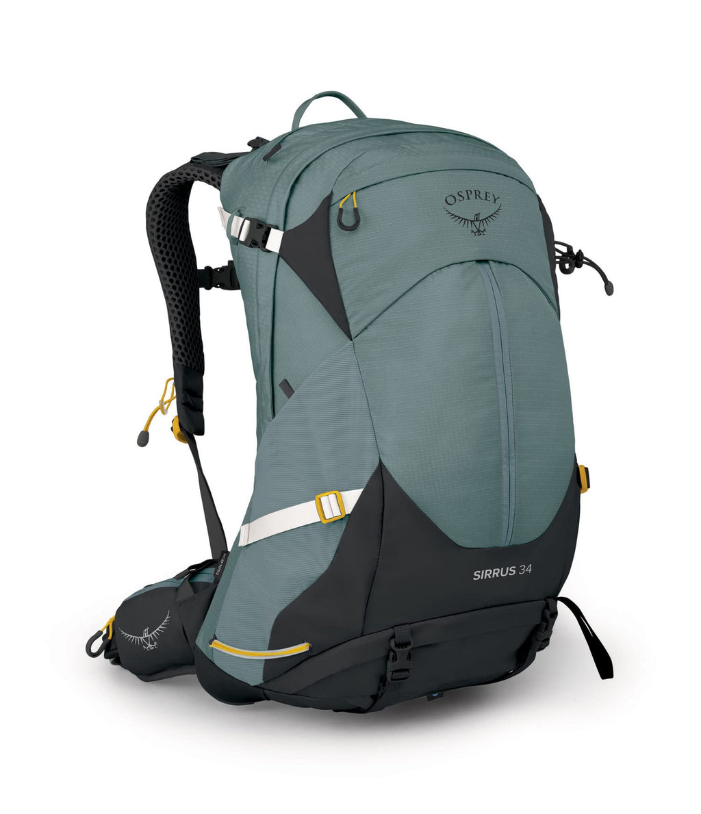 Osprey Sirrus 34L Womens Hiking Backpack, Succulent Green, One Size