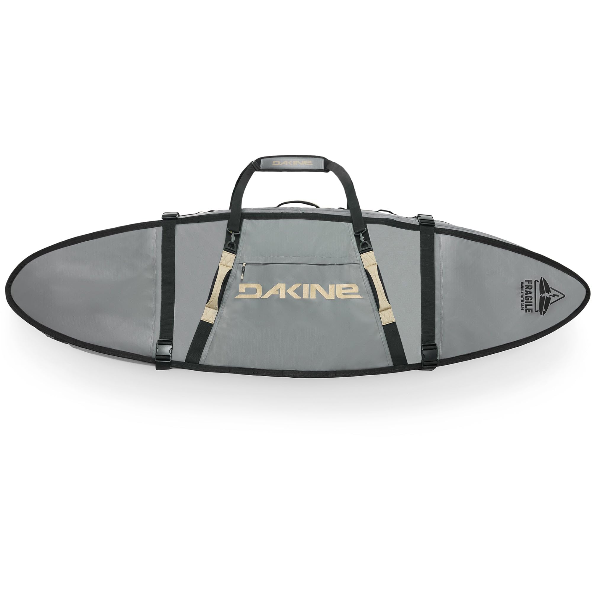 Dakine Surfboard Travel Bag, Regulator Triple Surfboard Bag for 3 Boards, Heavy Duty Surf Board Bag with Padding, Surf Bag with 