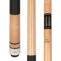 ASKA L2 2-Piece Pool Cue Stick, 58-inches Hard Rock Canadian Maple, 13mm Hard Tip (Natural 19-Ounce)
