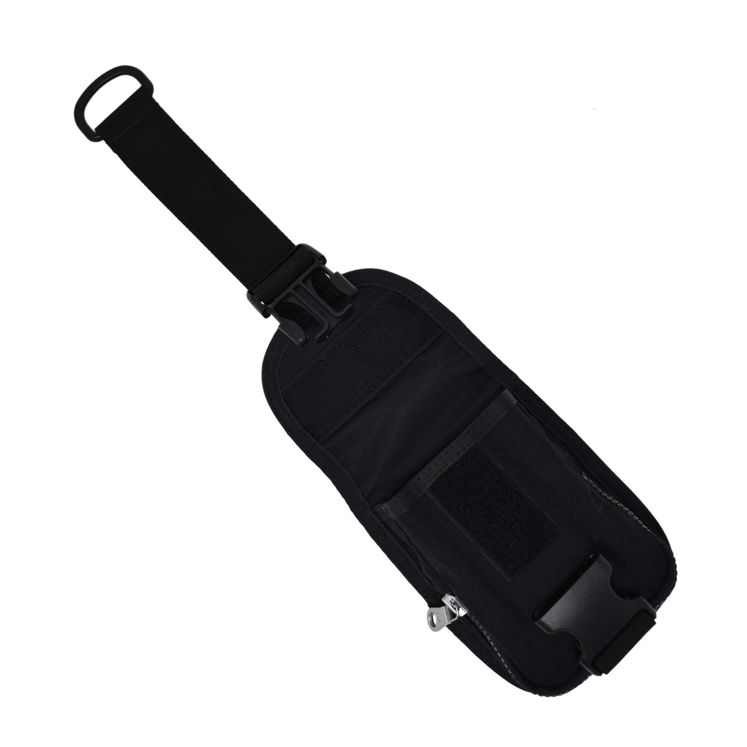 Palantic Scuba Diving Drop-Bottom Trim Bcd Weight Pocket With Qr Buckles, Pair, Black, One Size