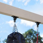 Betooll 2400 Lb Capacity Heavy Duty Swing Hangers For Wooden Sets Playground Porch Indoor Outdoor & Hanging Snap Hooks Black Of