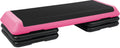 Fitvids Step Aerobic Stepper With 4 Stackable Risers, 43'' Aerobic Platform Adjustable Height 4''-6''-8'', Fitness Training Work