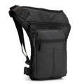 Motorcycle Drop Leg Bag Nylon Waist Pack For Men Women Crossbody Shoulder Fanny Bag Bike Riding Cycling Travel Outdoor Sports Hu
