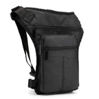 Motorcycle Drop Leg Bag Nylon Waist Pack For Men Women Crossbody Shoulder Fanny Bag Bike Riding Cycling Travel Outdoor Sports Hu