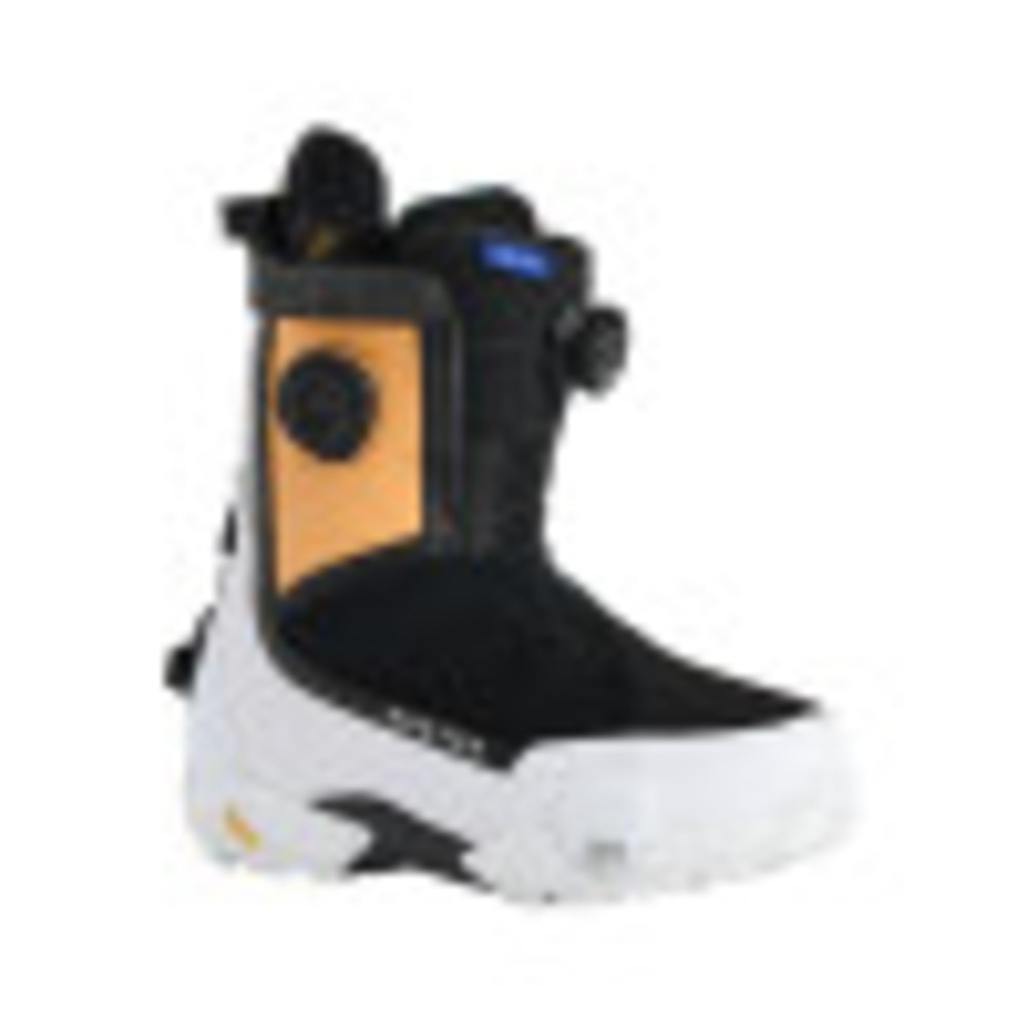 Burton Womens Highshot X Step On Snowboard Boots, Size 7.5, Orange Cream/Multi