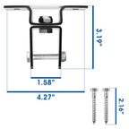 Yes4All, Heavy Bag Mount For Punching Bag Hanger, Bag Ceiling Mount Hanger - Wood Beam Holder For Muay Thai, Mma, Boxing Bag - W