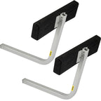 Vevor Boat Trailer Guide On, 2Pcs, Short Bunk Guide-Ons Steel Trailer Guides W/Carpet-Padded Boards, Complete Mounting Accessori