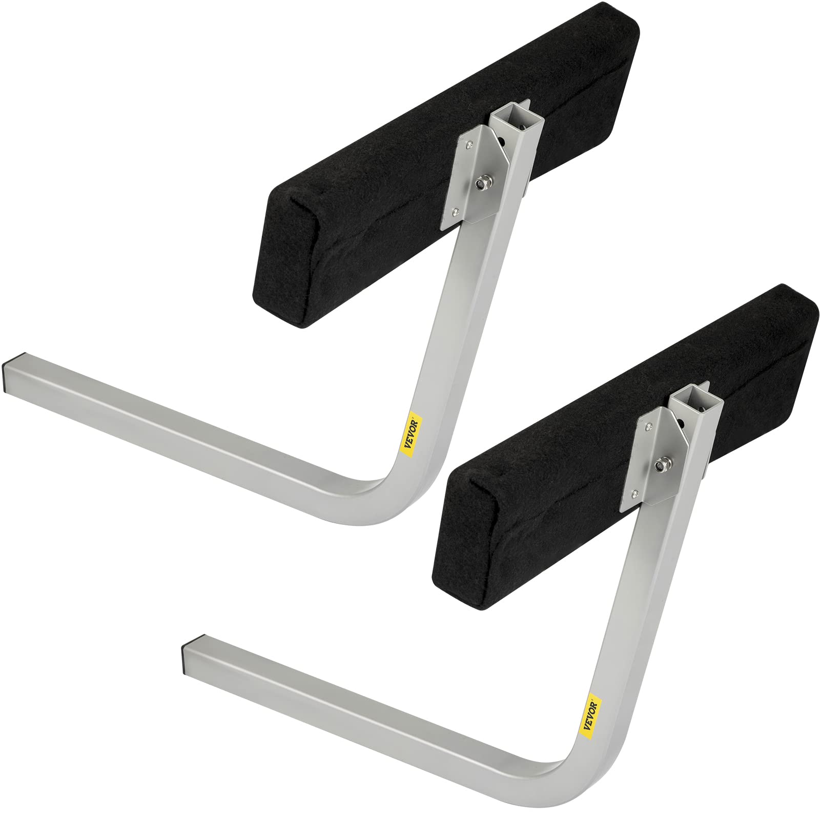 Vevor Boat Trailer Guide On, 2Pcs, Short Bunk Guide-Ons Steel Trailer Guides W/Carpet-Padded Boards, Complete Mounting Accessori