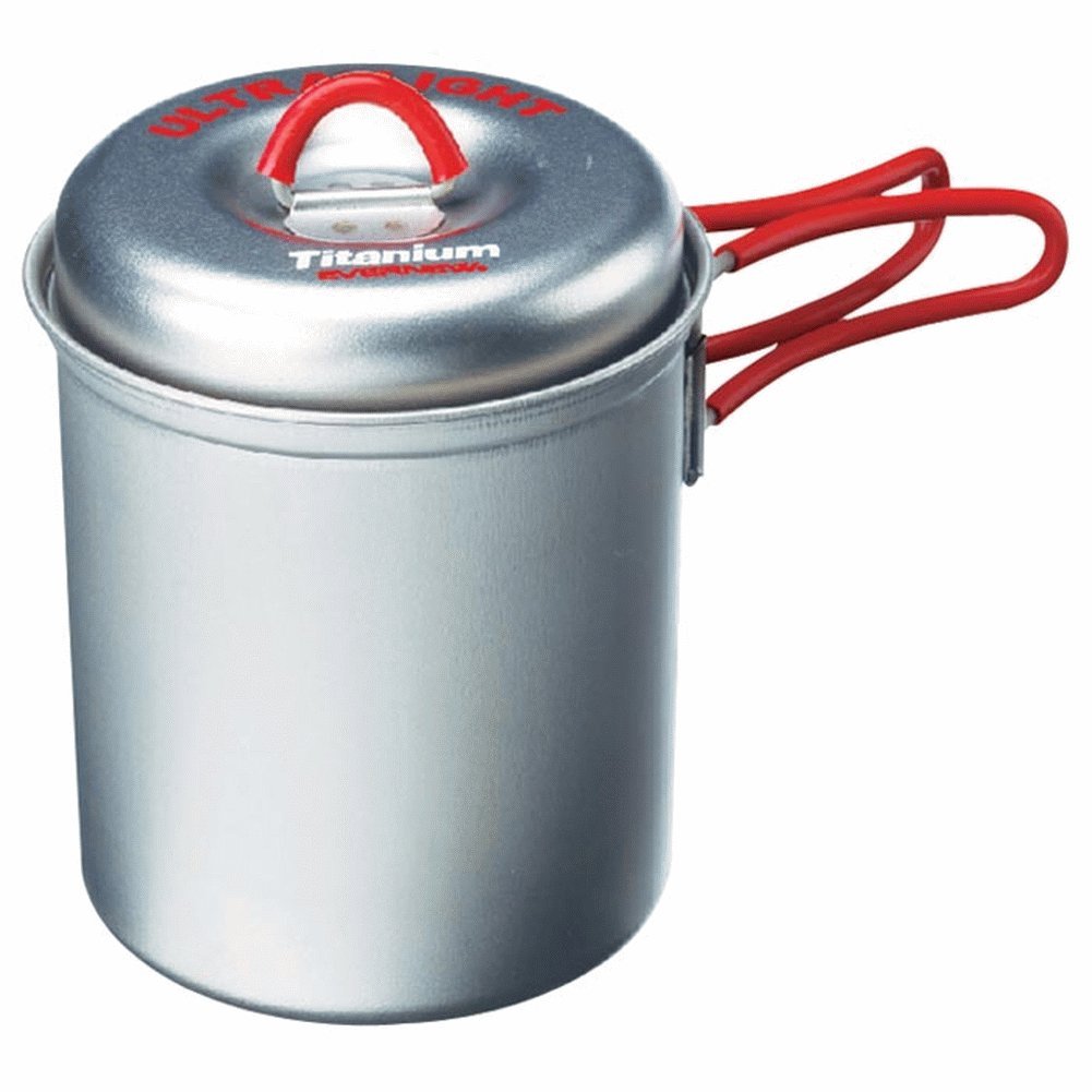 Evernew Ti Ultralight Deep Pot, Small/0.6 L