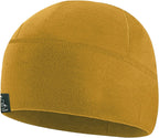 Temple Tape Tactical Fleece Watch Cap Beanie - Skull Cap Fleece Hat - Sand Brown - One Size (Fits Most Heads)