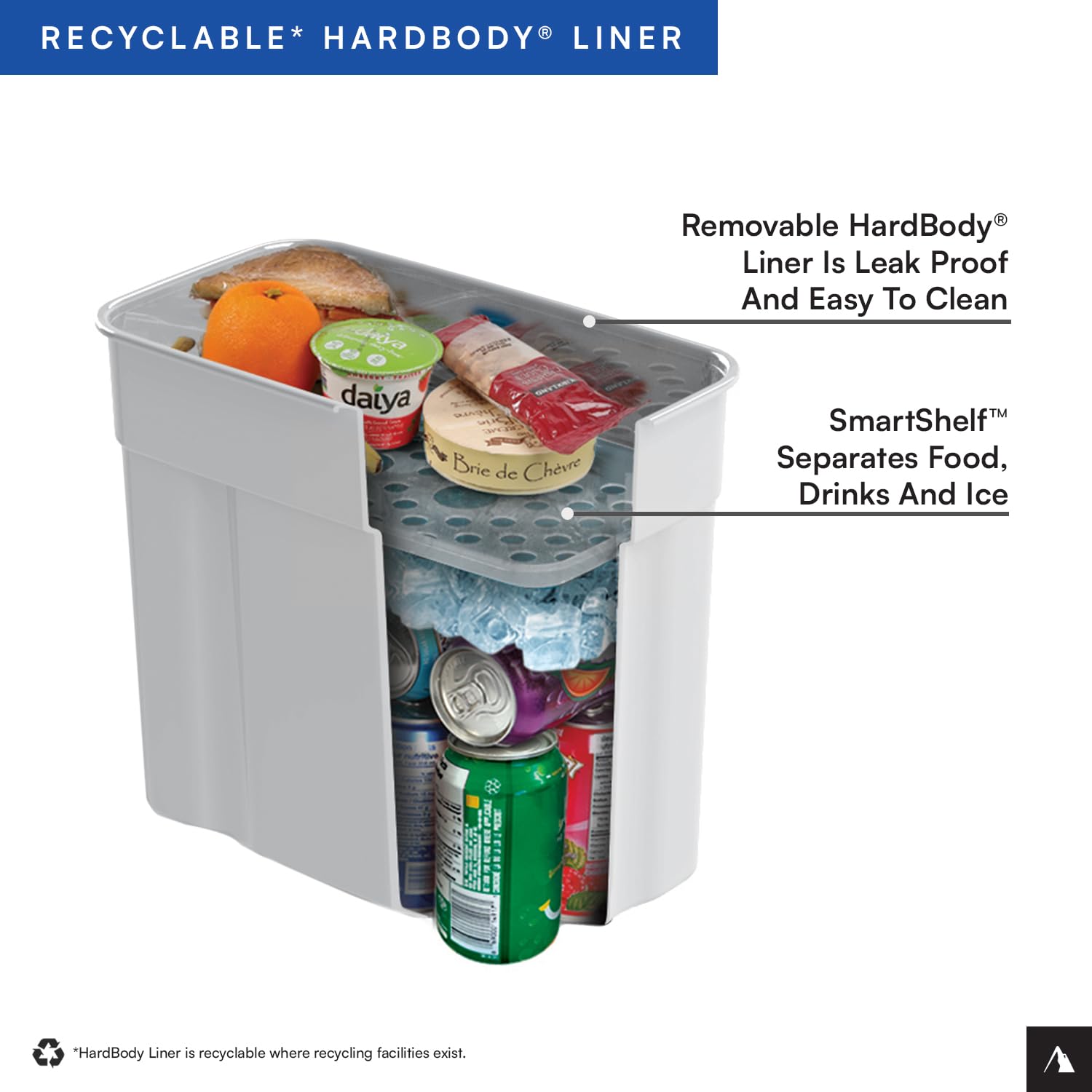 Titan by Arctic Zone 30 Can Zipperless Soft Cooler with HardBody Liner, Jungle Hunt