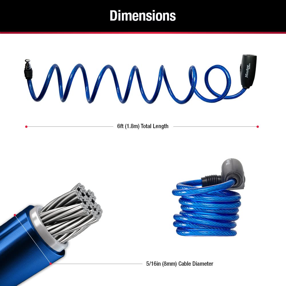 Bike Lock/Cable (Pack Of 1)