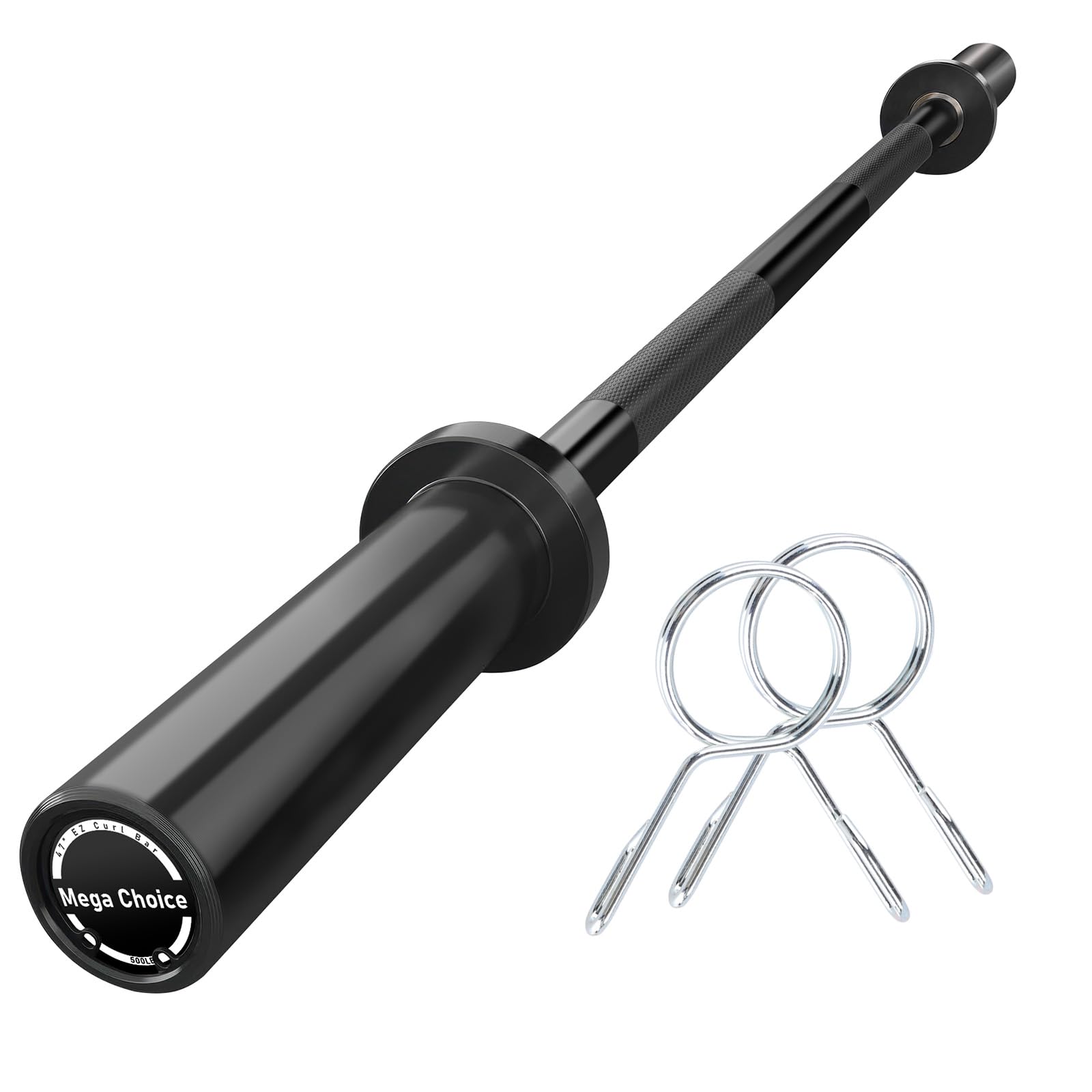 Barbell for Home Gym, 500LB to 1500LB Capacity with Copper Sleeves, for Weightlifting & Powerlifting (Multiple Sizes: 4FT Short 