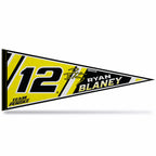 Rico Industries Nascar Racing Ryan Blaney 12'' X 30'' Felt Wall D  Cor Pennant - Great For Home/Bed Room/Man Cave D  Cor