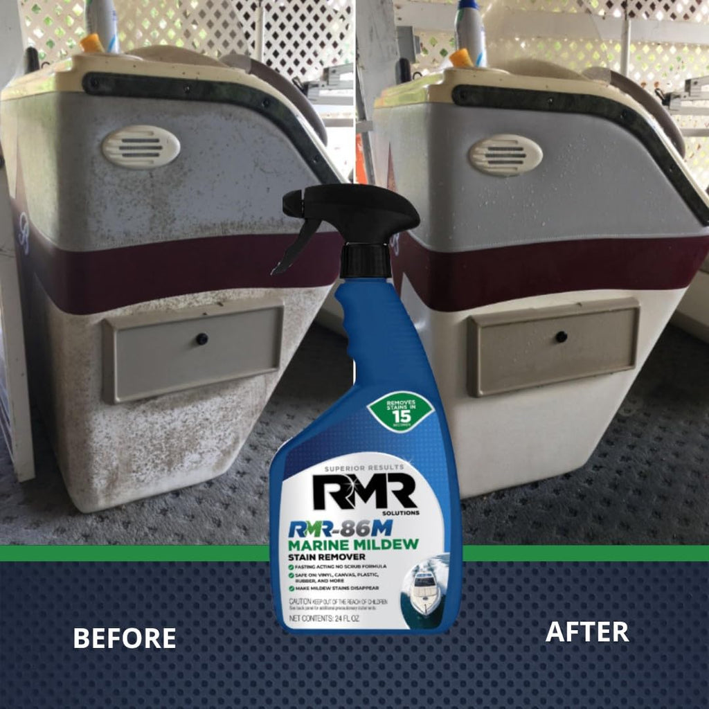 Rmr-86M Marine Stain Remover, Professional-Strength Mold Stain & Mildew Stain Eliminating Cleaning Spray For Boats & Marine Surf