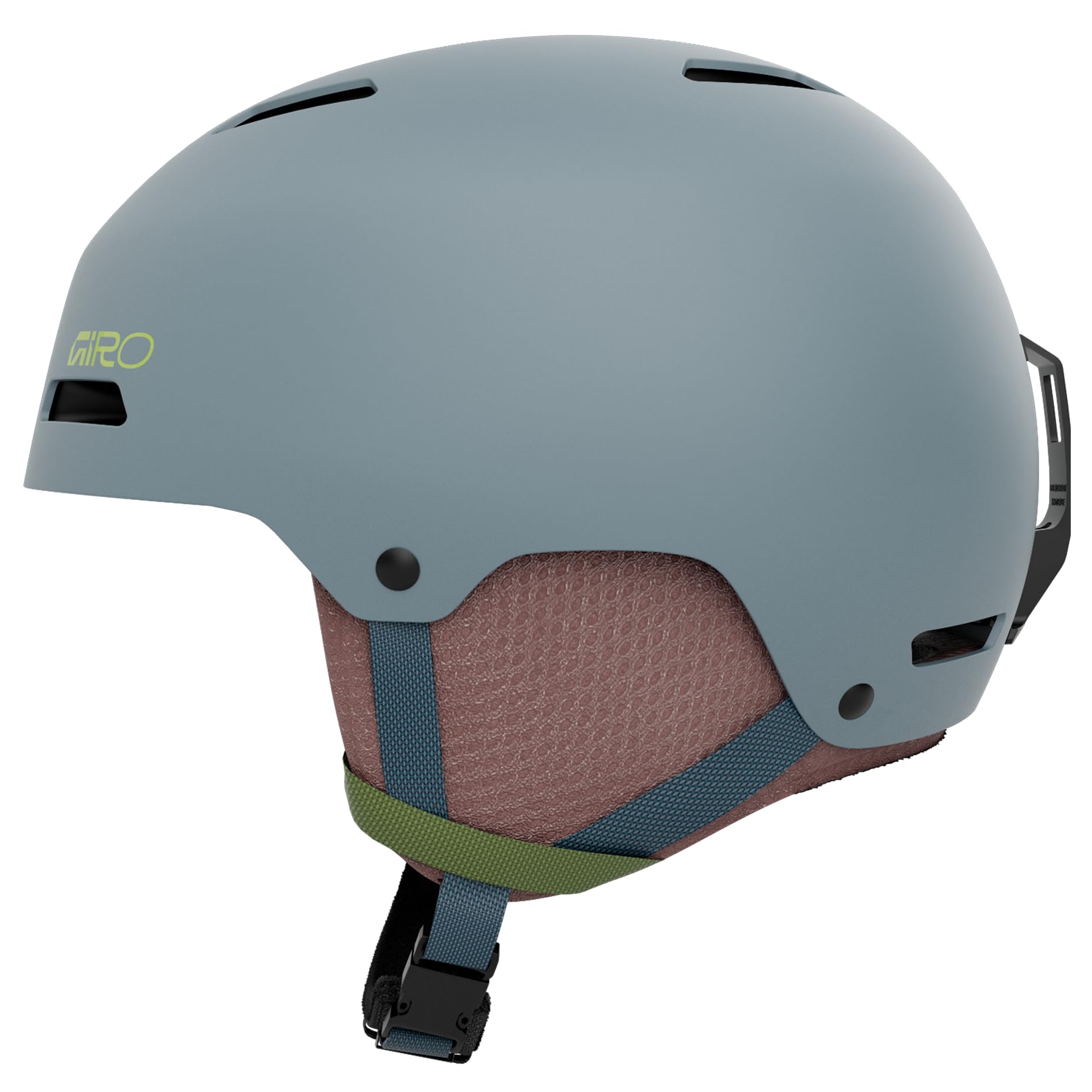 Giro Crue Kids Snow Helmet - Matte Light Blue Namuk - Size M (55.5-59cm)
