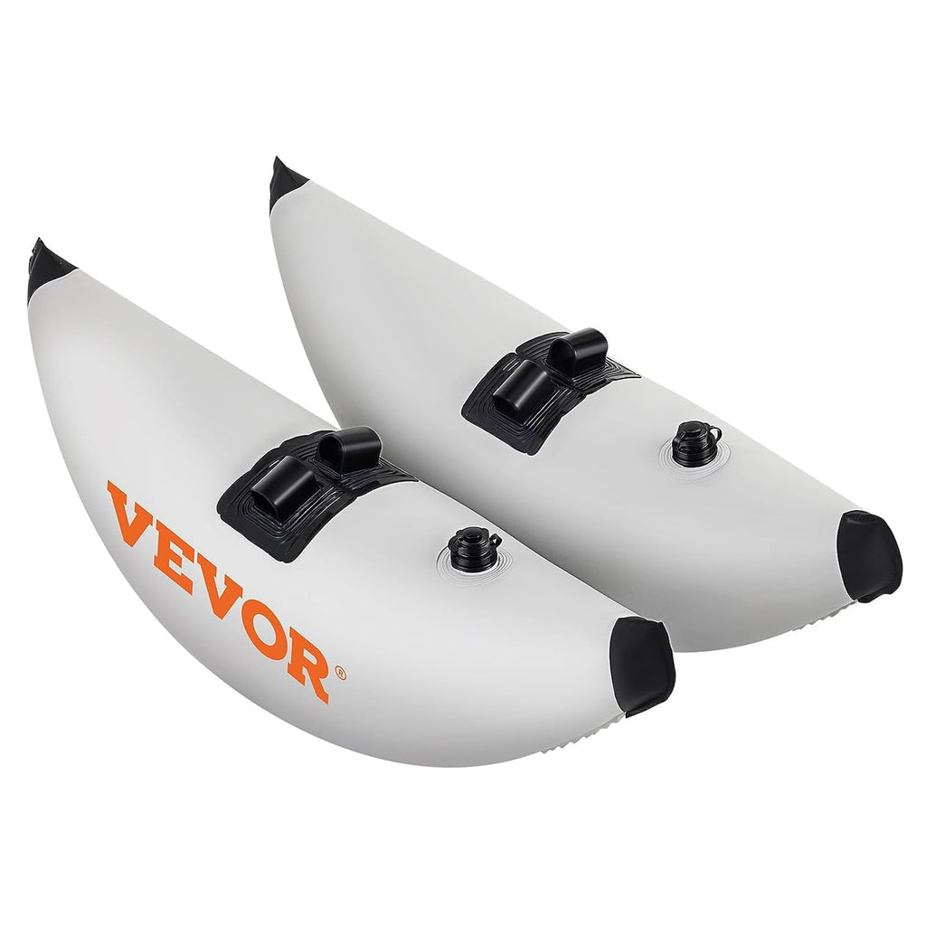 Vevor Kayak Outrigger Stabilizers, 2 Pcs, Pvc Inflatable Outrigger Float With Sidekick Arms Rod, Standing Float Stabilizer Syste