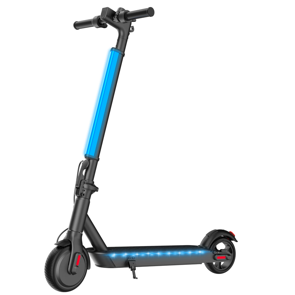 Hiboy S2 Lite Electric Scooter - 6.5 Solid Tires - Up to 10.6 Miles Long-Range & 13 MPH Portable Folding Commuting Scooter for T