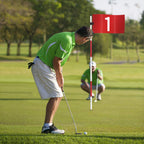 Thiodoon Golf Flagstick 6Ft Golf Flag And Cup For Yard Pro Detachable Golf Hole Cup And Flag For Driving Range Backyard Upgrade