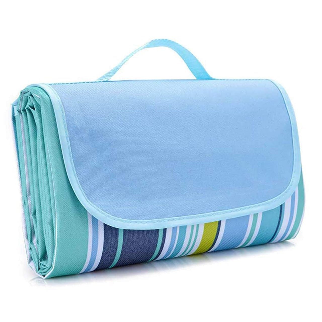 Garden Chatai Outdoor Picnic Mat - Foldable, WaterResistant & SandProof, MultiUse Beach/Travel/Yoga Grass Mat, Lightweight Porta