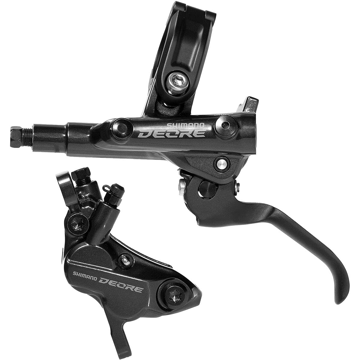 Shimano Deore Br-M6120 Disc Brake Black, Resin, Rear
