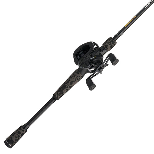 Abu Garcia Jordan Lee Low Profile Baitcast Reel and Fishing Rod Combo