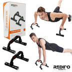 Push Up Bars Strength Training - Workout Stands With Ergonomic Push-Up Bracket Board With Non-Slip Sturdy Structure Portable For