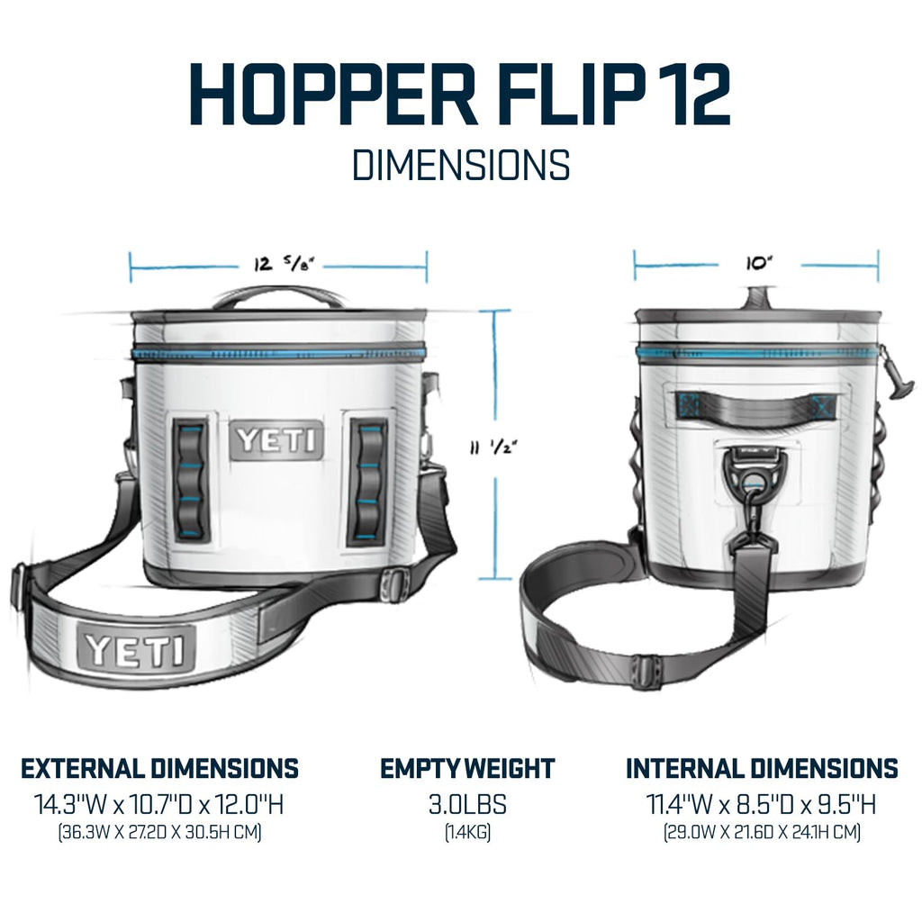 YETI Hopper Flip 12 Portable Cooler, Camp Green