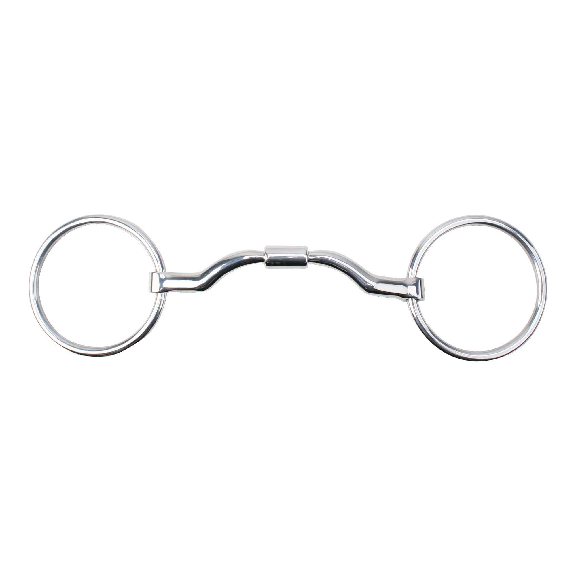 Myler Loose Ring With Low Extra Wide Ported Barrel Mb 33 Wl, 5 1/2''