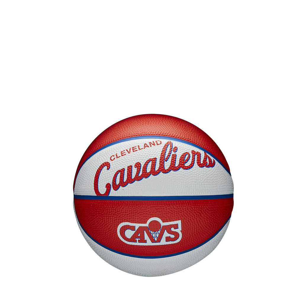Wilson Nba Team Retro Mini Basketball - Cleveland Cavaliers