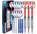 Winmau Barbarian Pro 22 G Professional Tungsten Style Darts With Flights And Shafts (Waves)
