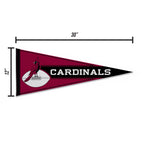 Rico Industries Nfl Football Arizona Cardinals Retro 12'' X 30'' Felt Wall D  Cor Pennant - Great For Home/Bed Room/Man Cave D