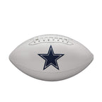 Wilson Nfl Live Signature Autograph Football - Official Size, Dallas Cowboys