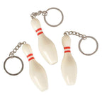 Rhode Island Novelty 3 Inch Bowling Pin Key Chains One Dozen