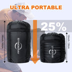 Synderay Sleeping Bags For Adults Cold Weather & Warm - Backpacking Camping Sleeping Bag For Kids 10-12, Girls, Boys - Lightweig