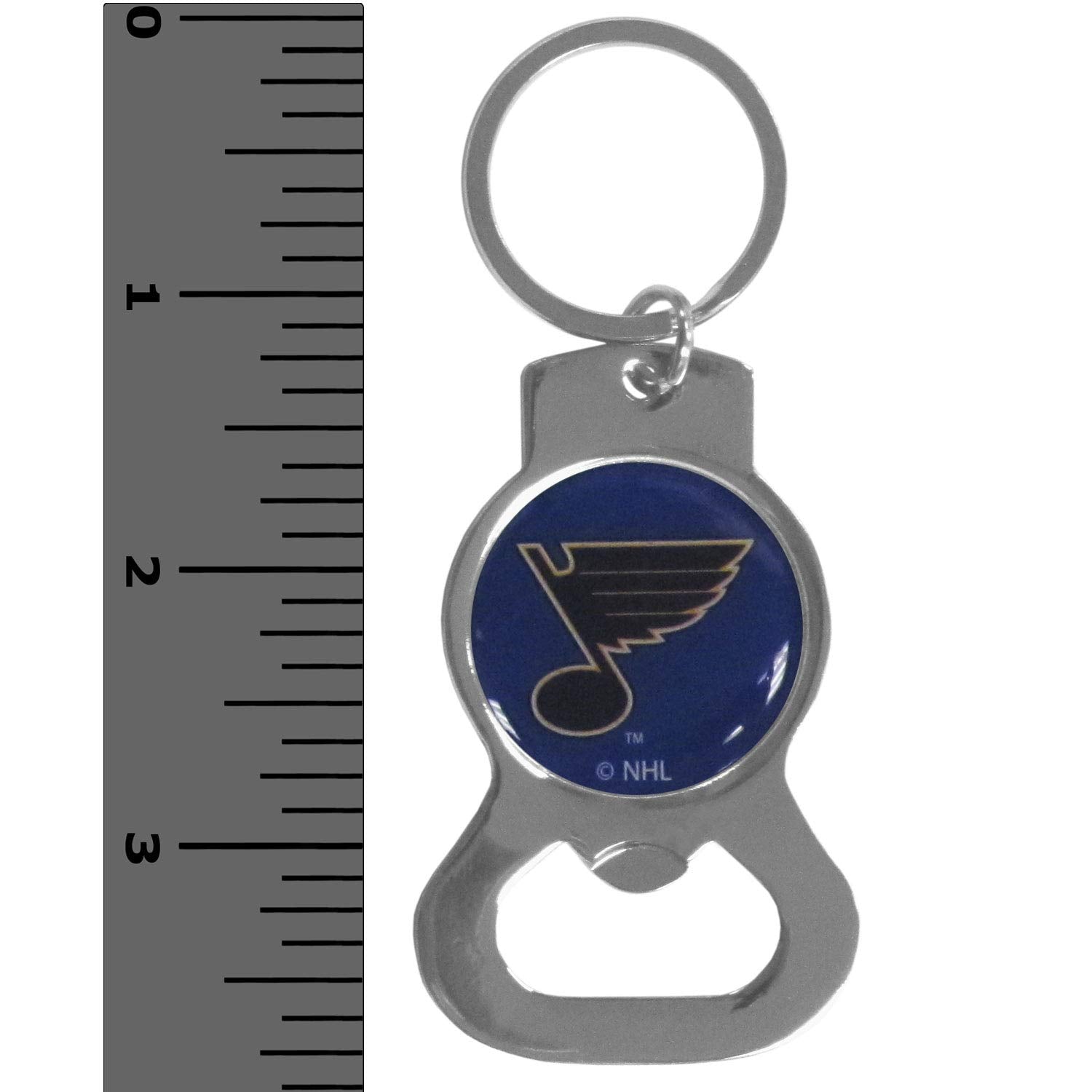 Nhl Siskiyou Sports Fan Shop St. Louis Blues Bottle Opener Key Chain One Size Team Color