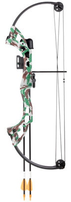 Bear Archery Brave Bow Set For Youth, Right Hand, Camo