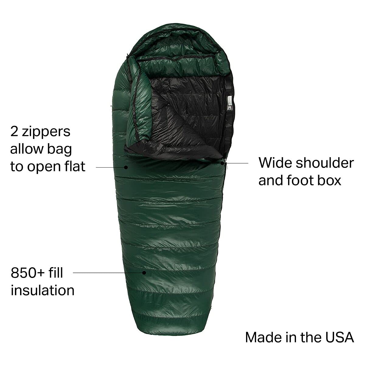 Bristlecone Mf Left Zip Sleeping Bag
