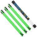 Rhino Valley Golf Alignment Sticks 3 Pack, 48 Collapsible Alignment Sticks For Aiming, Putting, Full Swing Trainer, Golf Alignme