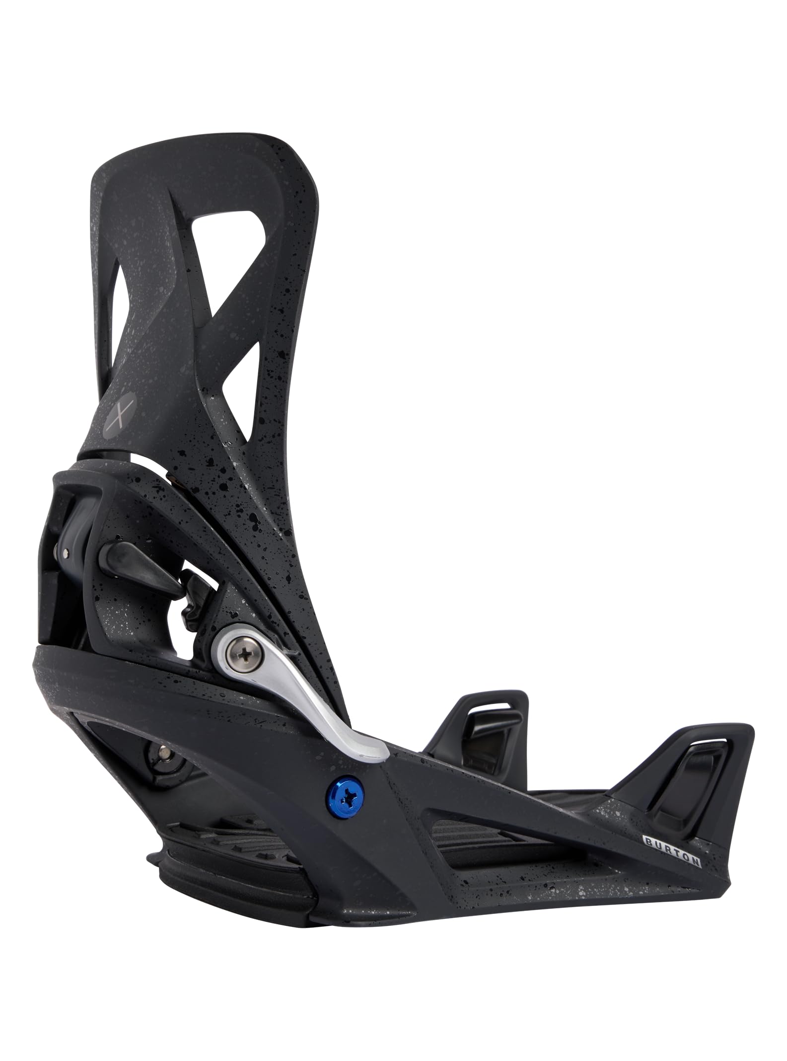 Burton Men's Step On X Re:Flex Snowboard Bindings, Black, S