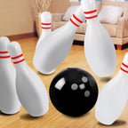 Novelty Place Giant Inflatable Bowling Set For Kids & Adults, One 14 Inches Ball With Six 22 Inches Pins