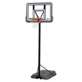 Lifetime 90690 Portable Basketball System, Gray, 44 Polycarbonate Backboard