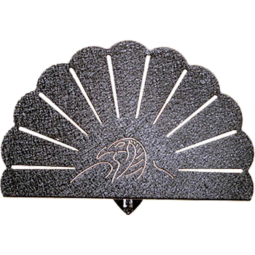 Skull Hooker Turkey Hooker Feather Fan - Perfect Kit For Hanging And Mounting Your Turkey Fan, Beard And Legs, Graphite Black, O