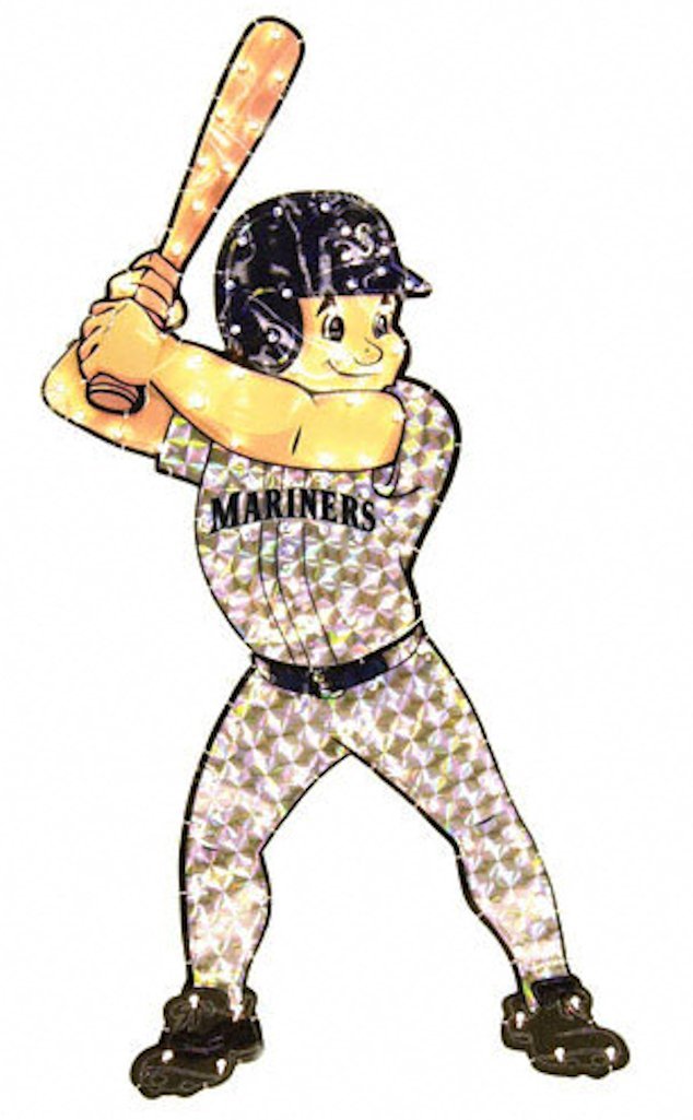MLB Seattle Mariners Window Light Up Player