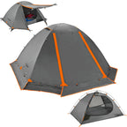 Clostnature Libra Lightweight Backpacking Tent - 1/2 Person 4 Season Ultralight Waterproof Camping Tent, Large Size Easy Setup T