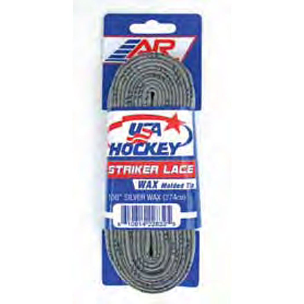 A&R Sports Usa Waxed Hockey Laces, 108-Inch, Purple