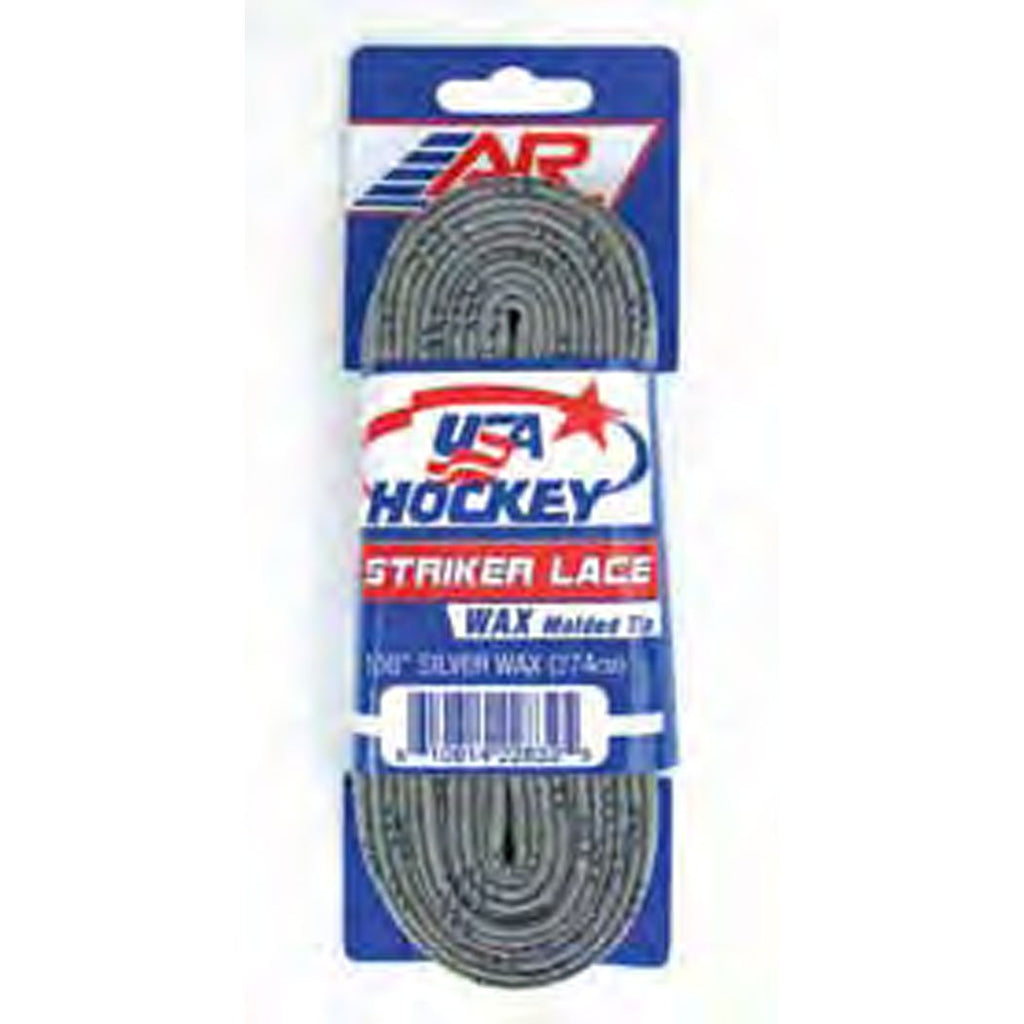A&R Sports Usa Waxed Hockey Laces, 84-Inch, Purple