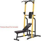 Zenova Power Tower Pull Up Bar Station, Pull Up Tower Dip Station For Home Fitness Exercise,Multi-Function Workout Equipment Squ